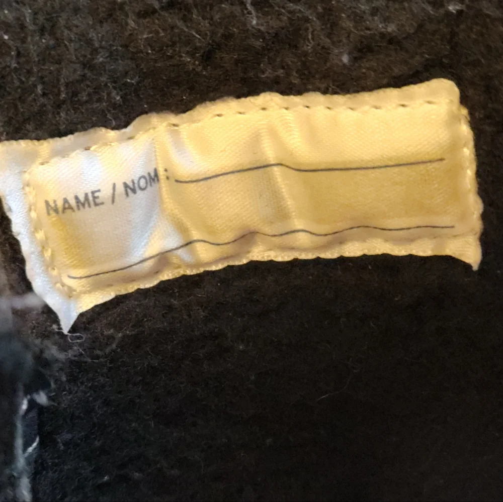 Land's End Black and Navy Snow Boots Size 11M